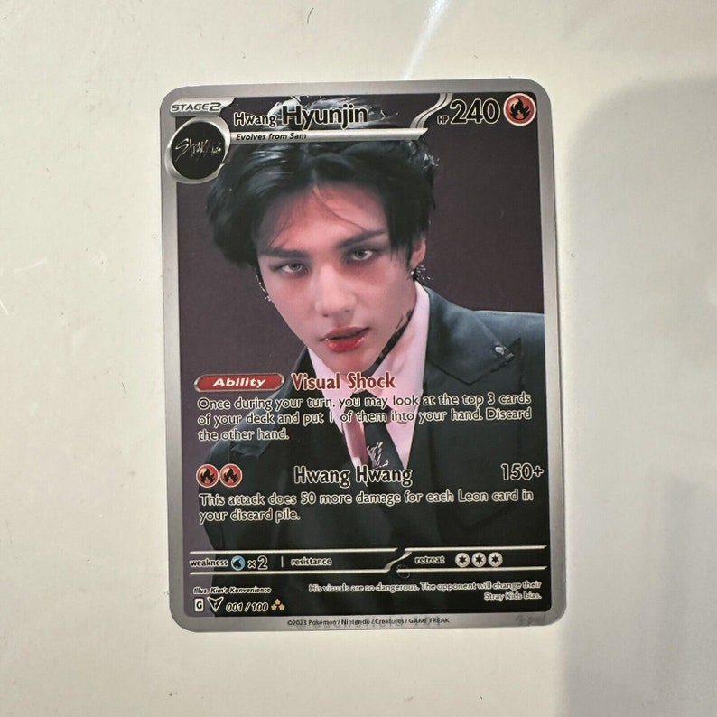 K-pop Pokémon Photocards (fan Made) - Etsy Australia