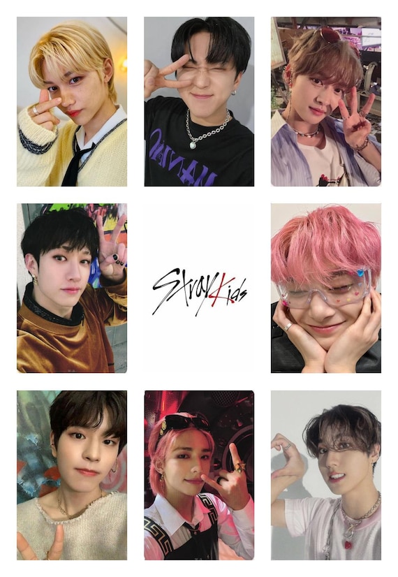 STRAY KIDS BUNDLE - 6 Random Photocards per Member (fan Made) - Etsy