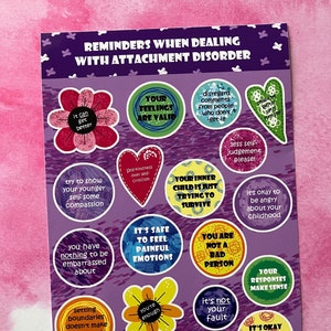Disorder Sticker Blatt