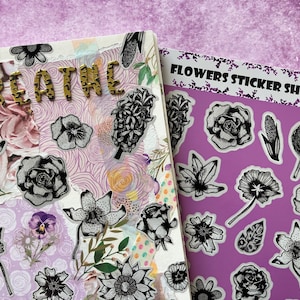 Flowers Sticker Sheet