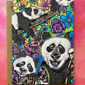 Panda Card | Art Print