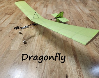 航空機 RC 飛行機モデル トンボ デジタル プラン / レーザー切断、Dxf ファイルとプラン