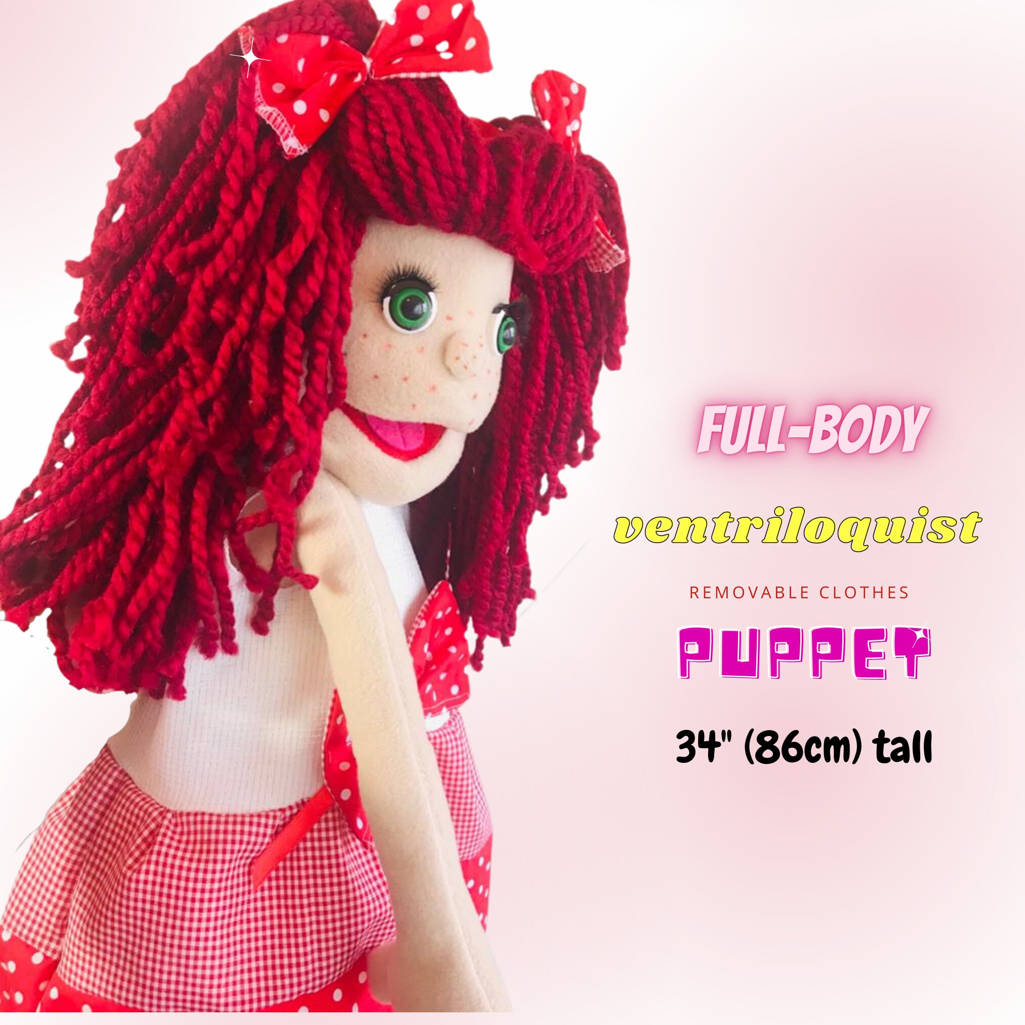 Puppet Professional for Adults Kids & Gift for Birthday Be Master