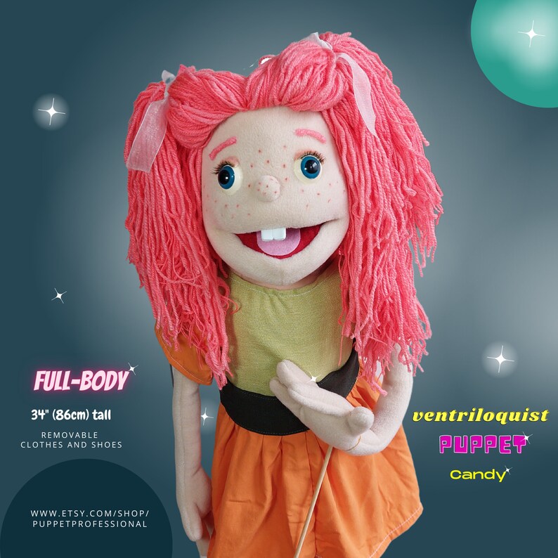 Be Master Ventriloquist in Stage Puppet Professional for Girls & Adults