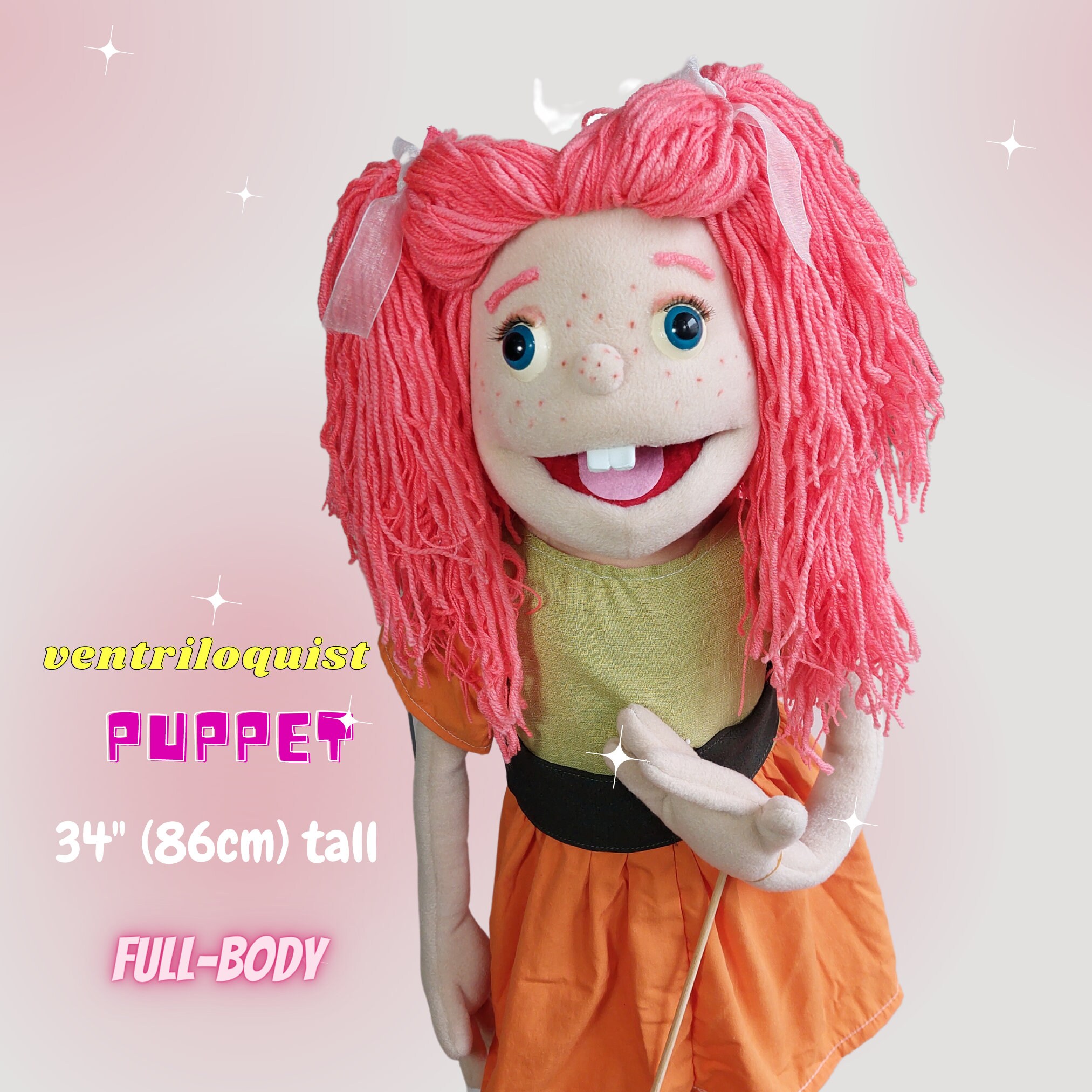 Be Master Ventriloquist in Stage Puppet Professional for Etsy Canada