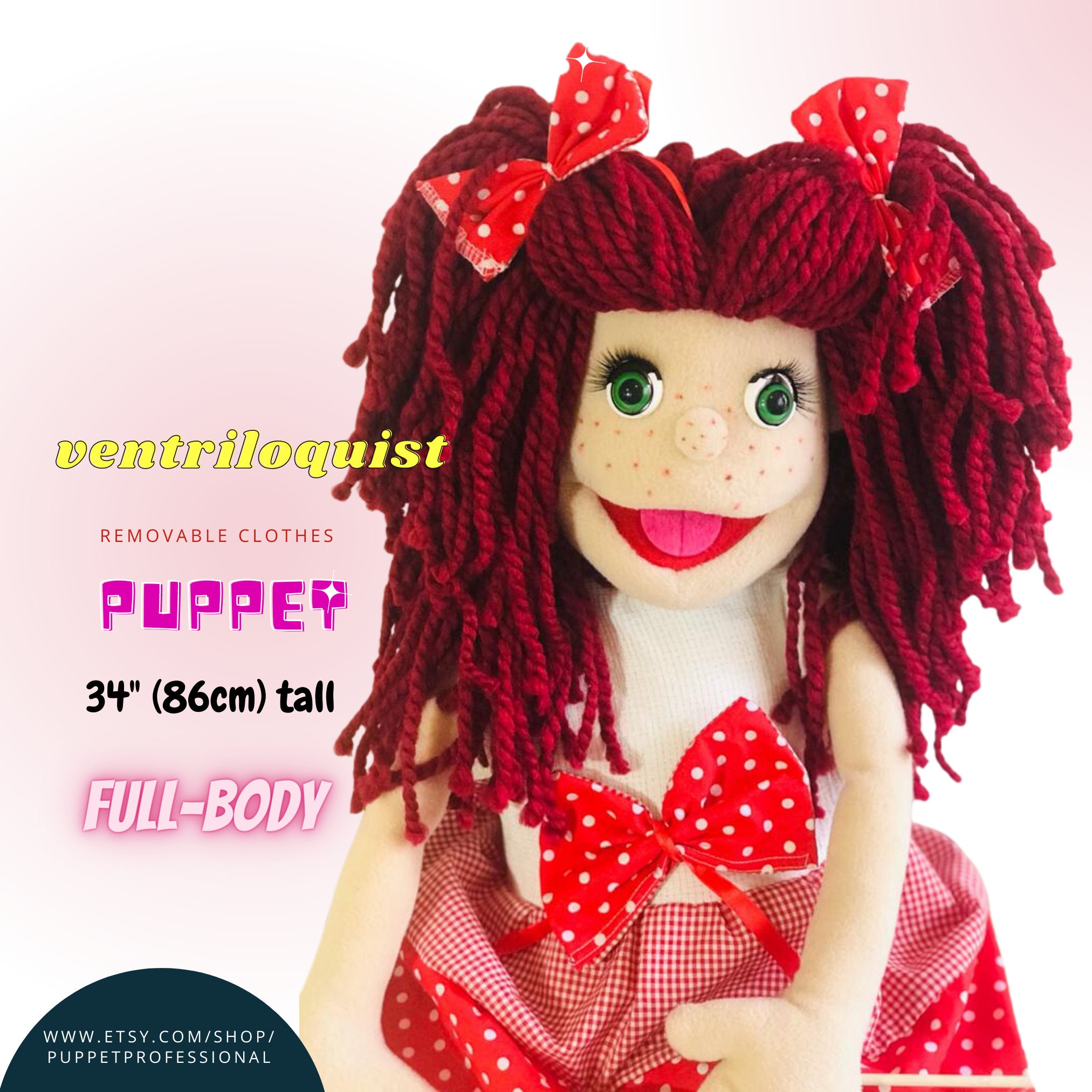 Puppet Professional for Adults Kids & Gift for Birthday Be Master