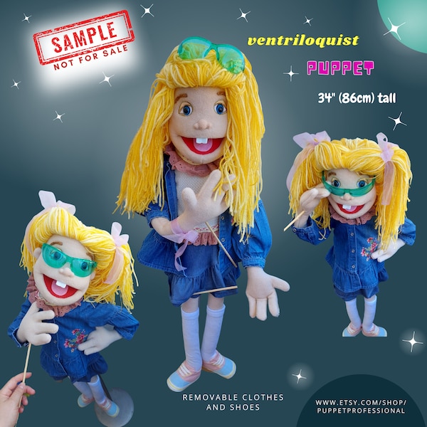 Ventriloquist Puppets for Adults Etsy