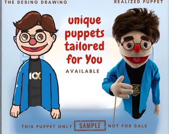 Custom Ventriloquist Puppet – Personalized Gift, Stage & Theatre!