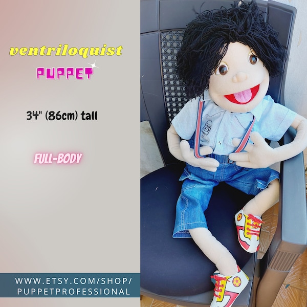 Ventriloquist Puppet for Adults Etsy