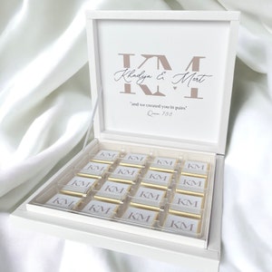 Various chocolate boxes Nikah with Quran verses| Islamic marriage | Nikkah Hediyesi | Favors Nikah| Katb Al Kitab | Gift