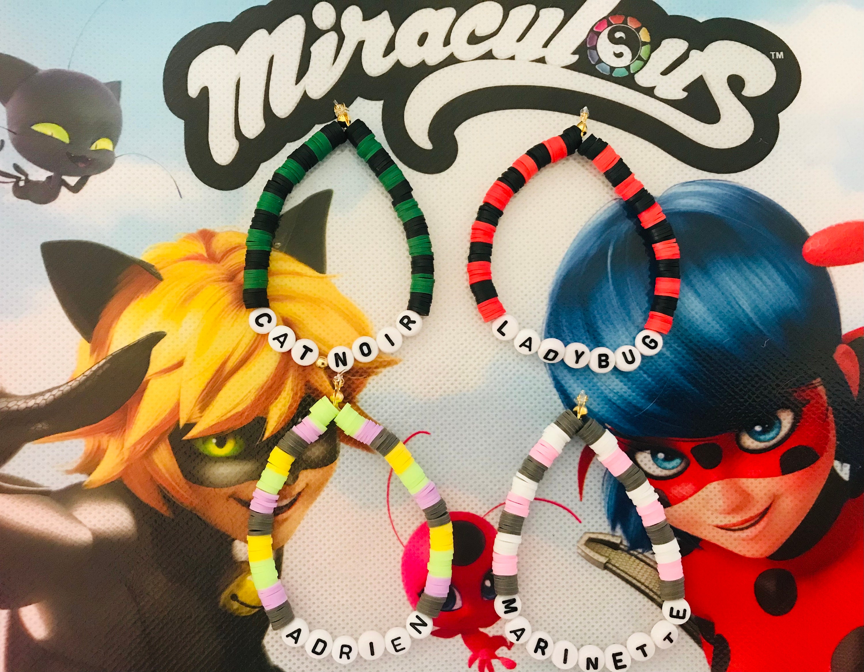 Miraculous ladybug charm bracelet deals