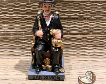 3" San Simon Small Figurine - Saint Simon/Maximón