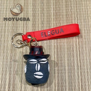 ELEGGUA Inspired Keychain - Santeria/Yoruba