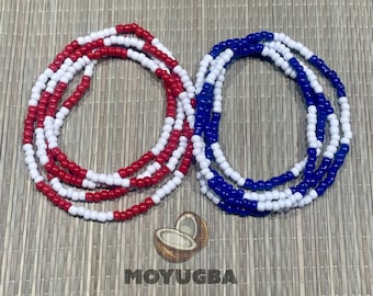 SANTERIA/YORUBA - Yemaya/Shango Necklaces/Elekes/Collares