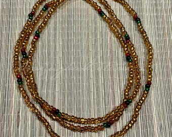 Oshun Ibu Kole Necklace/Eleke/Collar - Santeria/Yoruba