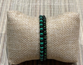 Handcrafted Oggun Stretch Bracelet | Santeria/Yoruba - 2 Styles