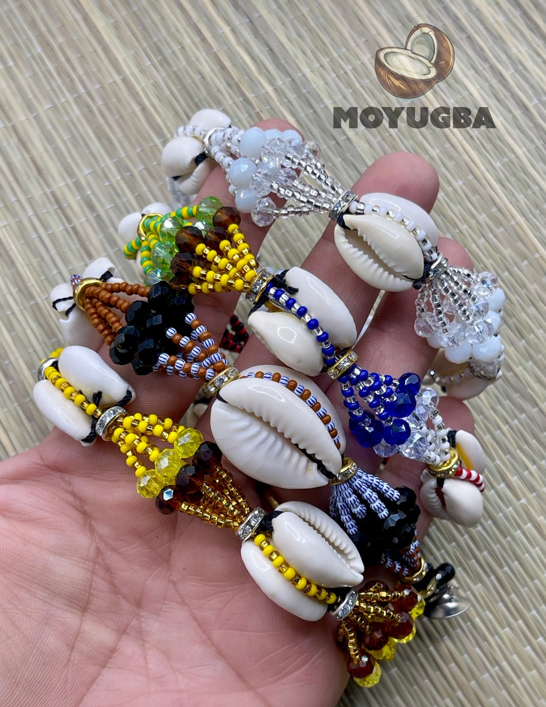 COWRIE SHELL Orisha Bracelets - Etsy