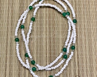 OBATALA ALAGUEMA Necklace/Eleke/Collar - Santeria/Yoruba