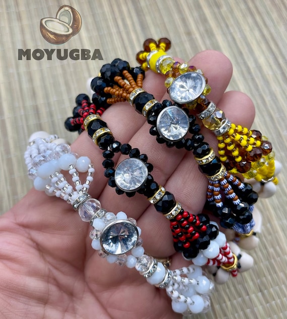 COWRIE SHELL Orisha Bracelets - Etsy