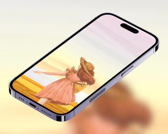 Watercolor Phone Wallpaper Set - Art (Digital Download)