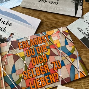 Anker, Selbstliebe, Postkarte, Selbstwert stärken, Postkarte, Affirmation, Selbstliebe stärken, ich darf, du darfst dich selbst lieben
