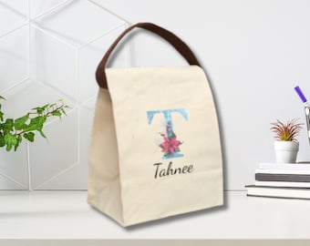 Canvas Lunch Bag With Strap