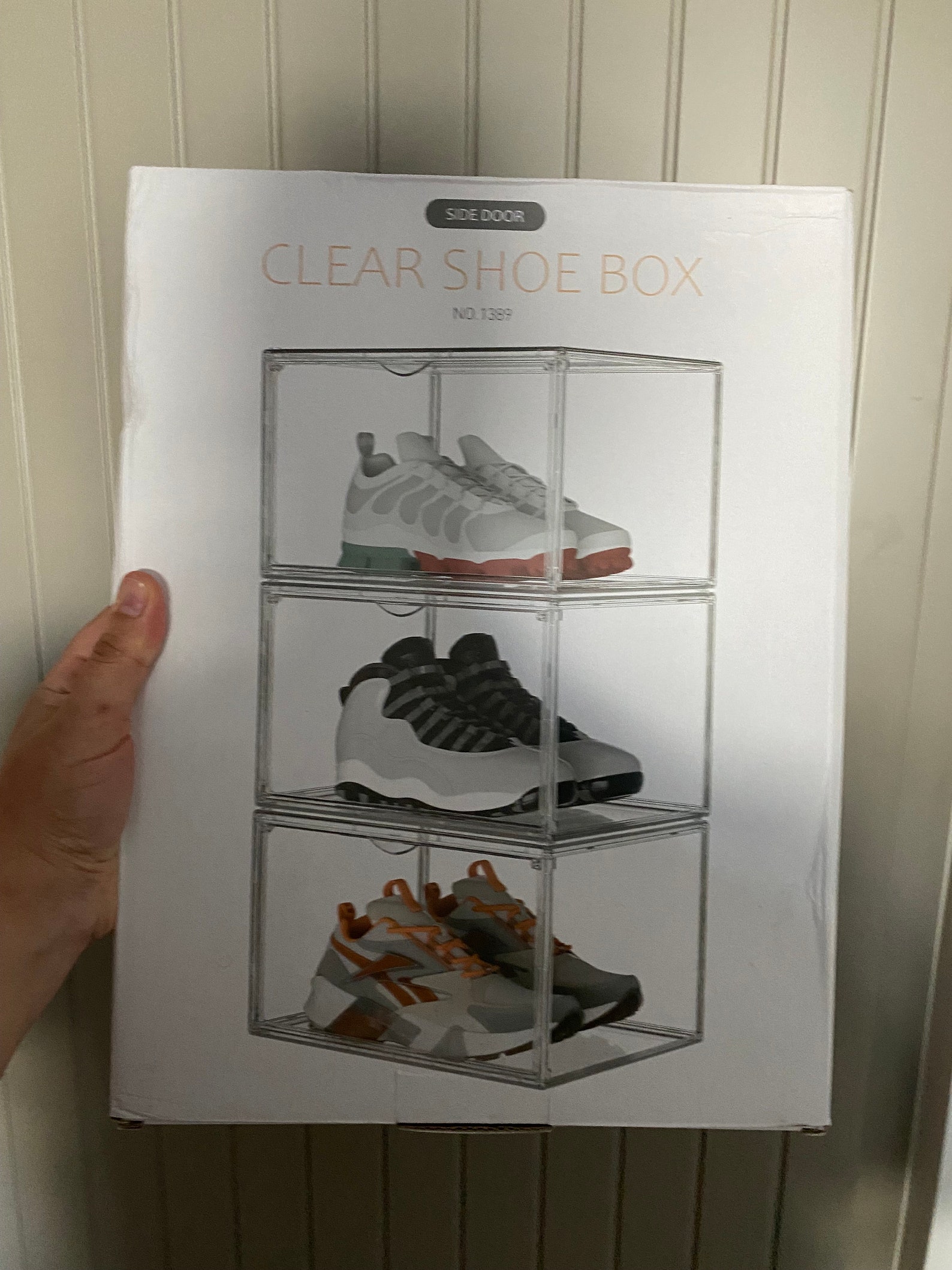 Perspex Shoe Display Box Premium Shoe Display Box Stackable