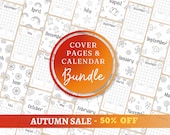 2026 calendar printable Monthly cover pages Undated calendar Premade journal pages Monthly calendar pages Bujo planner A5 inserts
