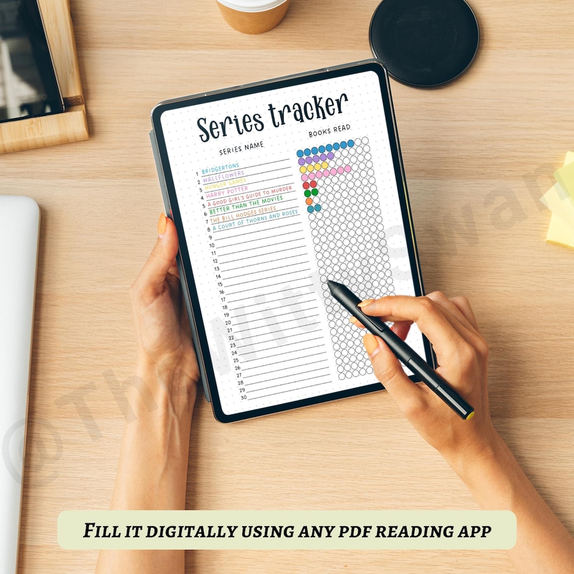 Book Series Tracker Printable Journal Pages Reading Log Bujo Printable ...