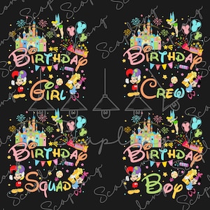 Paquete de cumpleaños familiar a juego, viaje familiar png, reino mágico, mejor día de nacimiento de todos los tiempos, cumpleañero png, cumpleañera png, vacaciones familiares