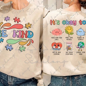 Bundel Be Kind Autism Png, Mental Health Png, Autism Awareness Png, Autism Puzzle Png, 2 april, Autism Support Png, Neurodiversity Shirt