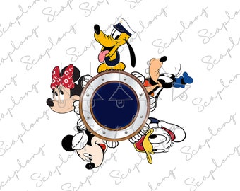 Mouse And Friends Png, Cruise Trip Png, Cruise Vacation Png, Family Trip 2024 Png, Cruise Family Png, Family Vacation, Magical Kingdom Png