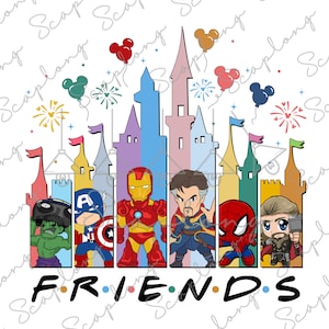 Family Trip 2024 Png, Friends Png, Family Vacation Png, Family Matching Shirt, Best Day Ever, Magical Kingdom, Vacay Mode, Hero Squad Png