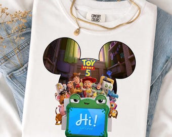 Toy & Friends New Movie Png, Toy Movie 5 Characters Png, Magic Kingdom Mouse Ears, Friendship Png, Family Vacation Png, Instant Download