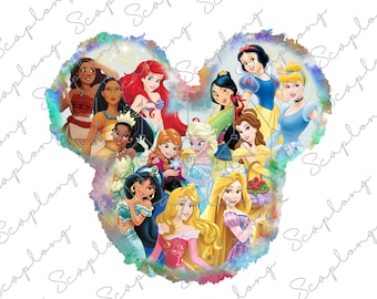 Acquerello Principessa Squadra Png, Viaggio in famiglia 2026 Png, Il giorno più bello di sempre, Vacanza in famiglia Png, Modalità vacanza Png, Principessa Png, Regno magico Png