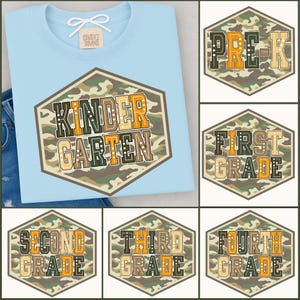 Retro terug naar school jongens oude camouflage png-bundel, kleuterschoolontwerp, pre-K tot vierde leerjaar png, schooljongenontwerp, eerste dag png, digitaal bestand