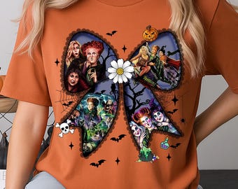Coquette Halloween png, Sisters Witches png, retro Halloween-karakter png, Bad Witches Vibes png, heksenfilm, Spooky Vibes, digitaal bestand