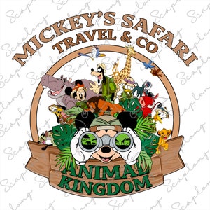 Animal Kingdom Png, Wild Trip Png, Family Trip 2024 Png, Magical Kingdom Png, Vacay Mode Png, Mouse And Friends Png, Family Vacation Png