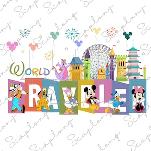 World Traveler Png, Family Trip 2025 Png, Family Vacation Png, Magical Kingdom Png, Vacay Mode Png, Family Matching Shirt, Sublimation File
