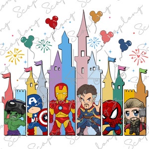 Family Trip 2024 Png, Family Vacation Png, Family Matching Shirt, Best Day Ever, Magical Kingdom, Vacay Mode, Hero Squad Png, Family Trip
