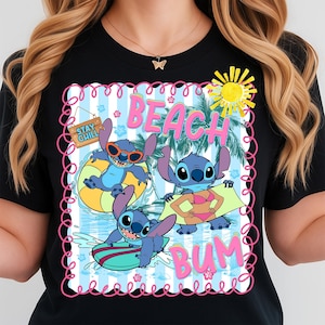 Beach Bum Png, Blue Alien Summer Png for Sublimation, Beach Vibes, Surfing Png, Summer Checkered Png, Coquette Summer Png, Kids Summer Png