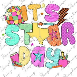 Es ist Star Day Don't Stress, tun Sie Ihr Bestes Png, Preppy Test Tag Png, Testtag Png Design, Zustand Testen Png, Testkoordinater Png