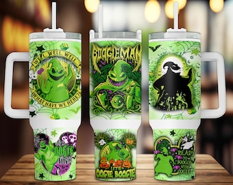 Horror Character 40oz Quencher Tumbler Png, Horror Movie, Spooky Vibes, Trick Or Treat Png, Horror Halloween 40oz Tumbler Wrap,Movie Killers