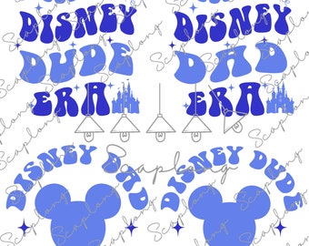 Bundle In My Dad Era Png, In My Dude Era Png, Mouse Mama Png, Family Trip 2024 Png, Father's Day Png, Magical Castle Shirt,Gift For Dad