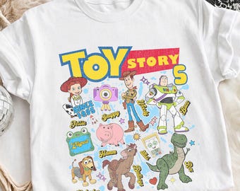Retro Toy Movie Characters Png, Trendy Cartoon Toy Friends Png, You've Got A Friend In Me, Kids Sublimation, Friend Png, Digital Download