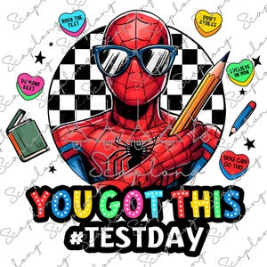 Held Freund Du hast dieses Don't Stress Stress Png, Cartoon Test Tag Png, Rock The Test Png, Karierter Testtag Png, Lustige Test Zitate