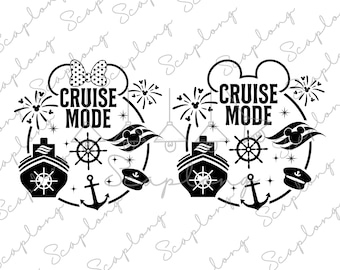 Bundle Cruise Mode Svg, Family Vacation Svg, Cruise Trip Svg, Vacay Mode Svg, Magical Kingdom Svg, Family Trip Svg, Cruise Family Svg
