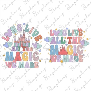 Bundle Magical Castle Svg, Magical Kingdom Svg, Vacay Mode Svg, Family Vacation, Family Trip Svg, File For Cricut, Sublimation Design