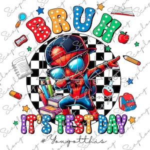 Es ist Testtag, du hast dieses Png, Rock the Test Png, Test Tag Png, Star Day Png, Testing Png, Lehrer-Zitate Png, Groovy Testing Png