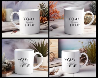 Bundle Modern MockUp Mug MockUps Coffee Cup Mock up Photo Template Blank Mug Coffee Cup Mockup Photograph Styled Stock JPG Digital Download
